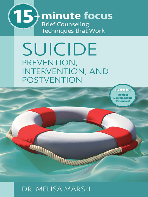 Title details for Suicide: Prevention, Intervention, and Postvention by Melisa Marsh - Available